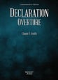 Declaration Overture Orchestra sheet music cover